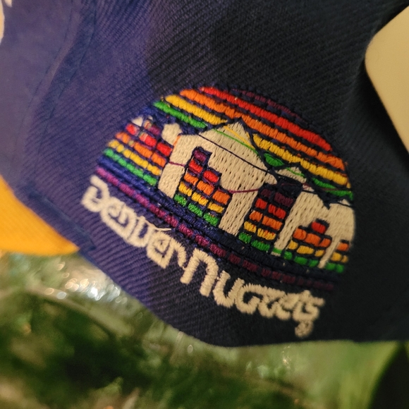 🔥 Starter NWT Denver Nuggets 90s Snap back - Picture 2 of 5